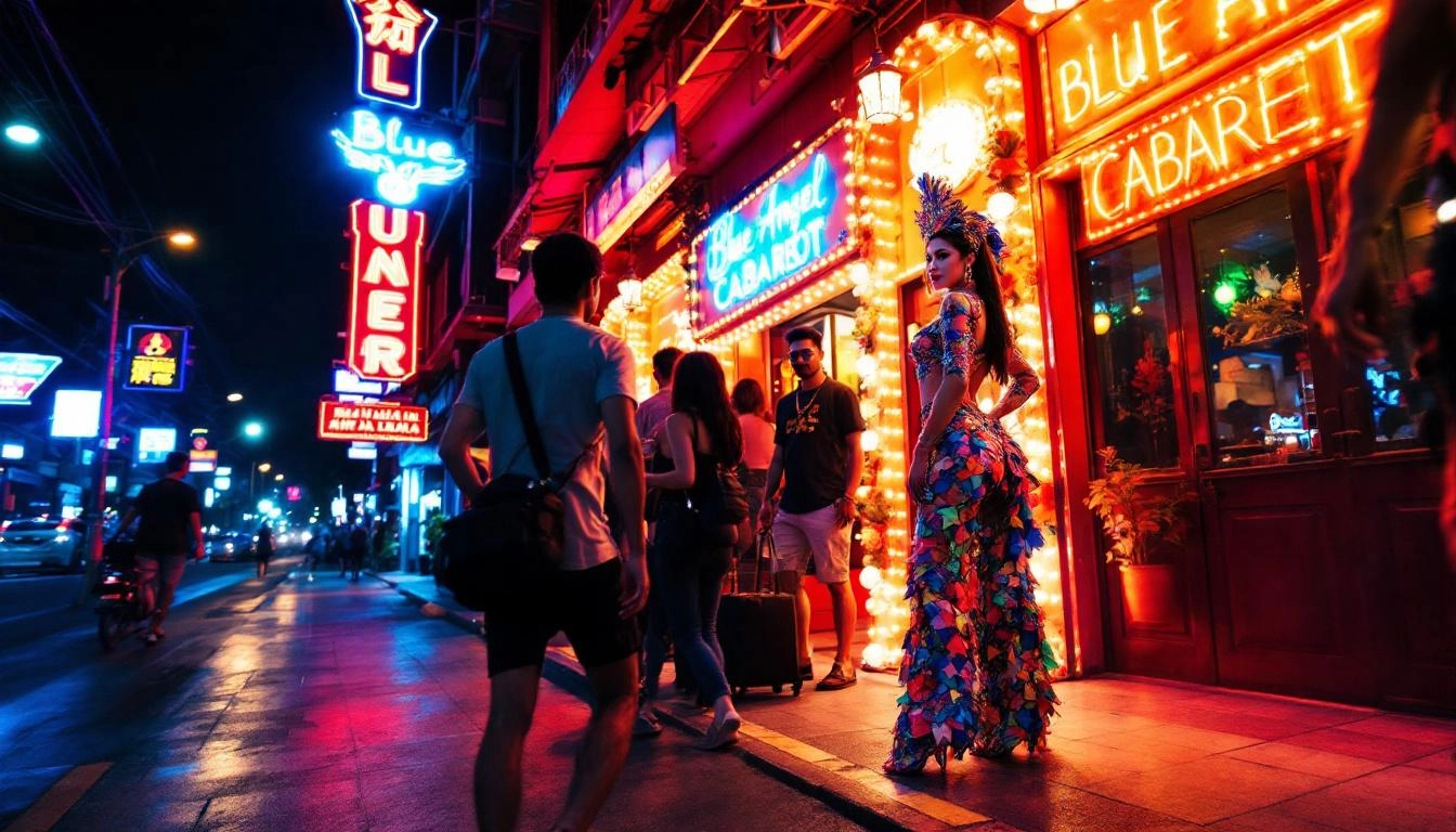 Blue Angel Cabaret — Ladyboy in Hua Hin