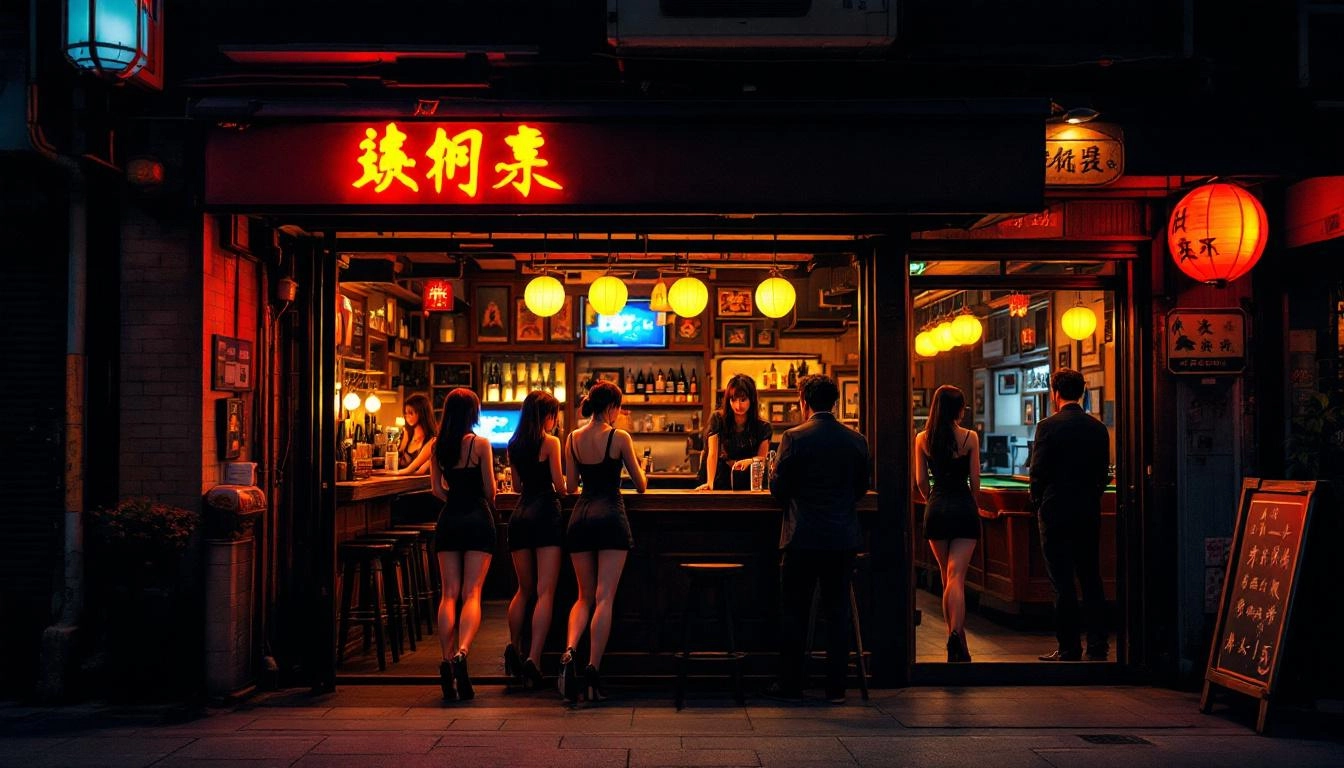 Lin Sen North Road Beer Houses — Lady Bars in Taipei