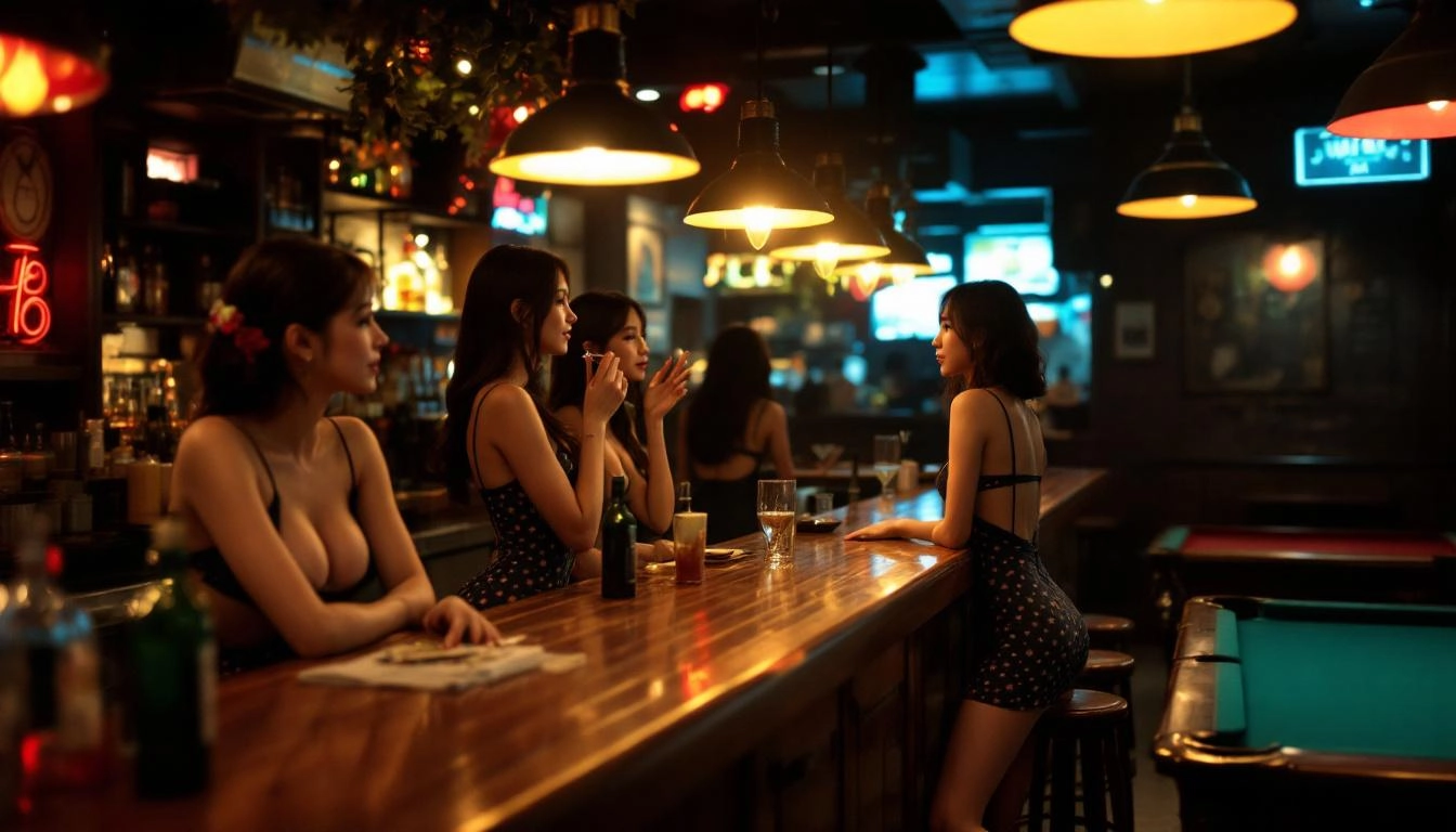 Seomyeon Juicy Bar Area — Lady Bars in Busan