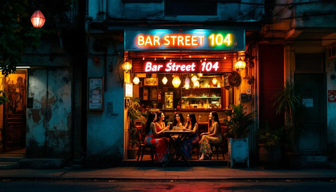 Street 104 Bar Strip — Bars in Phnom Penh