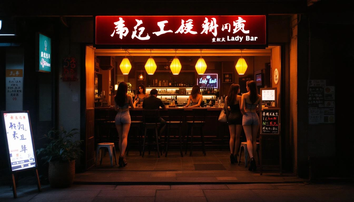 Zhongshan Beer House Strip — Lady Bars in Taichung