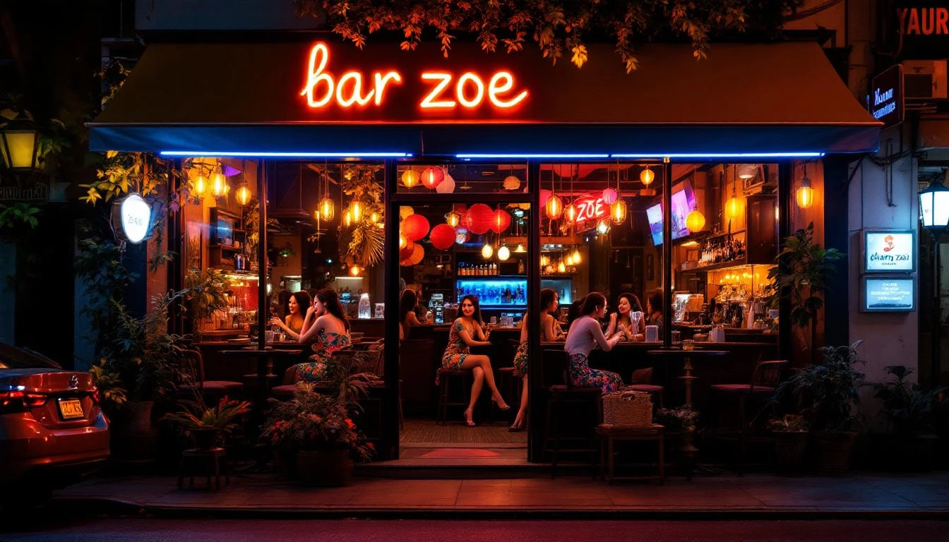 Zoe in Yellow — Bars in Chiang Mai